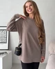 Вязанный женский свитер бежевый Merlini Vella 110002022 размер L/XL - изображение 3