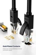 Кабель патч-корд UGREEN NW102 Cat 6 U/UTP Lan Flat Cable 15m (Black) - изображение 2