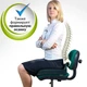 Подушка ортопедическая для сидения Correct Shape Max Comfort от гемороя, простаты, подагры, Графитовый (73375) - изображение 4