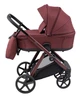 Коляска 2 в 1 Adamex Sigma Natura 18 ruby - зображення 3