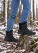 Женские дутики зимние Paolla с мехом 41 26.5 см черные (N 27 черные) - изображение 2