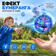 Літаюча куля-спіннер з LED-підсвіткою та ефектом бумеранга, блакитна - зображення 7