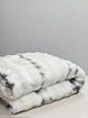 Плед флисовый Colorful Home 200*220 "Радуга" Серый - изображение 3