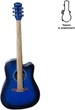 Акустическая гитара Figure 246BB (Matte Blue Burst) + чехол - изображение 1
