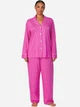 Пижама (рубашка + шорты) женская хлопковая Ralph Lauren 871066177 L Розовая (1162618501) - изображение 1