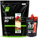 Протеїн TNT Nutrition Whey 80% 2кг Вершки-малина + ОМЕГА-3 у Подарунок - зображення 1