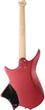 Безголова електрогітара HILS HNS1R S/RR (Satin Ruby Red) - зображення 2
