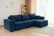 Диван HF Прадо угловой 310х164 см Allure Navy (HF601) - изображение 3