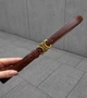 Женский ремень с винтажной бронзовой пряжкой Коричневый - изображение 1