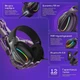 Беспроводная игровая гарнитура Proove Gaming Cosmo (APP) white/purple - изображение 7
