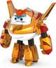 Игровая фигурка-трансформер Золотой Мальчик 12 см ударопрочный пластик превращается из самолета в робота - изображение 1