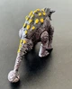 Фигурка динозавра фиолетово-желтая, Dino Toys, полимер - изображение 4