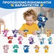 Игровая фигурка-трансформер Super Wings Transform-a-Bots Люси 5 см ударопрочный пластик - изображение 7