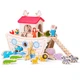Дерев'яний ігровий набір Ноїв ковчег зі знімним дахом, New Classic Toys (0565) - зображення 1