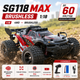 Радиоуправляемая машинка SG118 MAX Brushless 1:18 4WD до 60 км/ч внедорожник на пульте, бесщеточный RC автомобиль, полный привод - изображение 9