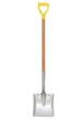 Лопата совковая MASTERTOOL с черенком и ручкой, 225х275х490 мм, 1200 мм (14-6269) 4656208 - изображение 3