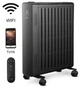 WiFi масляный обогреватель LIFEX Oil Heater 2000W (Чорний) с закрытым корпусом - изображение 1