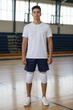 Наколінники білі професійні Асикс Asics Slider Basic захист колін розмір XL - изображение 1