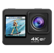 Екшн-камера MHZ Q80 4K 60fps 24MP Wi-Fi EIS 170° з водонепроникним кейсом до 30 м - зображення 6