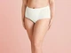 Трусы женские корректирующие высокие с утяжкой Esmara LYCRA Молочные 2 шт EU 52-54 XXL (416381) - изображение 2