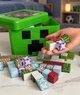 Великий магнітний конструктор Minecraft Kriper 248 блоків+ 4 фігурки у подарунковій коробці, магнітні кубики Майнкрафт Magnetic Cube (Kriper01) - зображення 2