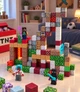 Великий магнітний конструктор Minecraft 248 блоків+ 4 фігурки у подарунковій коробці TNT, магнітні кубики Майнкрафт Magnetic Cube (TNT01) - зображення 4