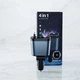 Автомобильное зарядное устройство 4 в 1 с быстрой зарядкой, USB портами и подсветкой «Звездное небо» 26X-204 - изображение 2
