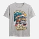 Подростковая футболка GAP 365043996 (XL) 152 см Серая (1159846259) - изображение 1