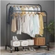 Двойная напольная вешалка Double Floor Hanger 110×54 см с полкой для обуви - изображение 5