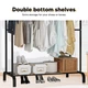 Двойная напольная вешалка Double Floor Hanger 110×54 см с полкой для обуви - изображение 10