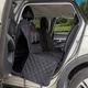 Автогамак для собак у машину водостійкий 210×145 см Oxford 600D - Чорний з оранжевою вставкою - зображення 3