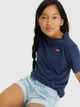 Подростковые джинсовые шорты для девочки Levi's 776689348 146-152 см Голубые (1159862318) - изображение 6