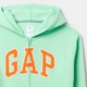 Детская теплая толстовка на флисе GAP 572316607 (S) 122 см Зеленая (1159846052) - изображение 3