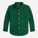 Детская теплая рубашка для мальчика Ralph Lauren 572214965 110 см Зеленая (1159848357) - изображение 1