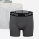 Набор детских трусов-боксеров 4 шт для мальчика Levi's 505046136 128-134 см Черный/Серый (1159849076) - изображение 3