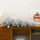 Мягкая плюшевая игрушка крысы с длинным хвостом 90 см серый - изображение 3