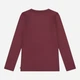 Подростковый лонгслив для девочки Levi's 9400899 146-152 см Бордовый (1159858665) - изображение 2