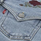 Подростковая джинсовая куртка для девочки Levi's 609638706 146-152 см Синяя (1159863545) - изображение 6