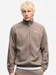 Толстовка на молнии мужская Puma Class Relaxed Material 694298-81 S Серая (4070033333617) - изображение 1