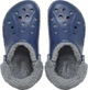 Крокси утеплені Crocs Baya Lined Fuzz Strap Navy Grey 39 (EU 39-40) - зображення 2