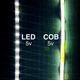 USB Светодиодная COB лента 5V с сенсорной кнопкой 5 м цвет холодный белый 6000К - изображение 5