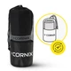 Спортивное полотенце Cornix 180 x 100 см из микрофибры XR-0558 Black - изображение 4