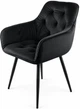 Стул/кресло на кухню TABITI Perfect Home Черный Польша Sic Velluto 20 Black - изображение 1