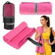 Спортивное полотенце Cornix 180 x 100 см из микрофибры XR-0557 Pink - изображение 1
