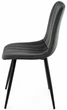 Стул/кресло на кухню PM-005 Perfect Home Графит Польша Sic Velluto 19 Graphite - изображение 3