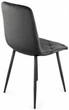 Стул/кресло на кухню PM-001 Perfect Home Графит Польша Sic Velluto 19 Graphite - изображение 6