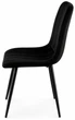 Стул/кресло на кухню PM-005 Perfect Home Черный Польша Sic Velluto 20 Black - изображение 3
