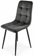 Стул/кресло на кухню PM-003 Perfect Home Графит Польша Sic Velluto 19 Graphite - изображение 1