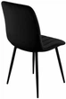 Стул/кресло на кухню PM-005 Perfect Home Черный Польша Sic Velluto 20 Black - изображение 6