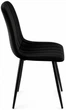 Стул/кресло на кухню PM-005 Perfect Home Черный Польша Sic Velluto 20 Black - изображение 7